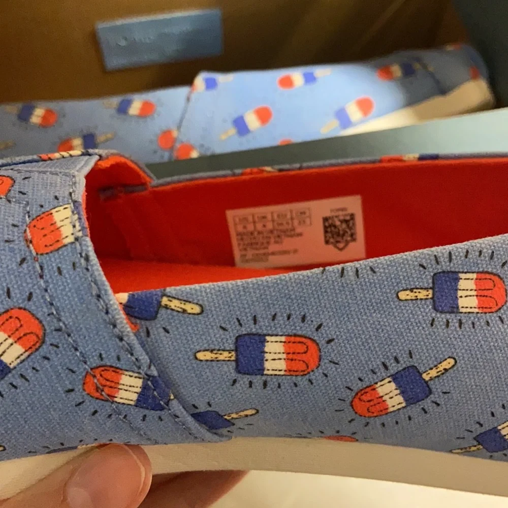 TOMS Popsicle Alpargata NIB - Picture 7 of 8